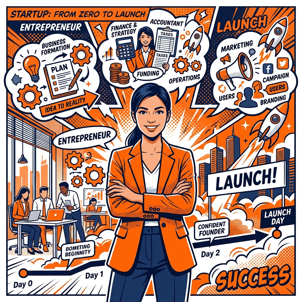 Take your startup from zero to launch